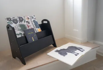 Book holder bookshelf for children - Black - Nofred