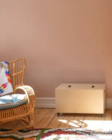 Cube Long storage box - Birch - Nofred