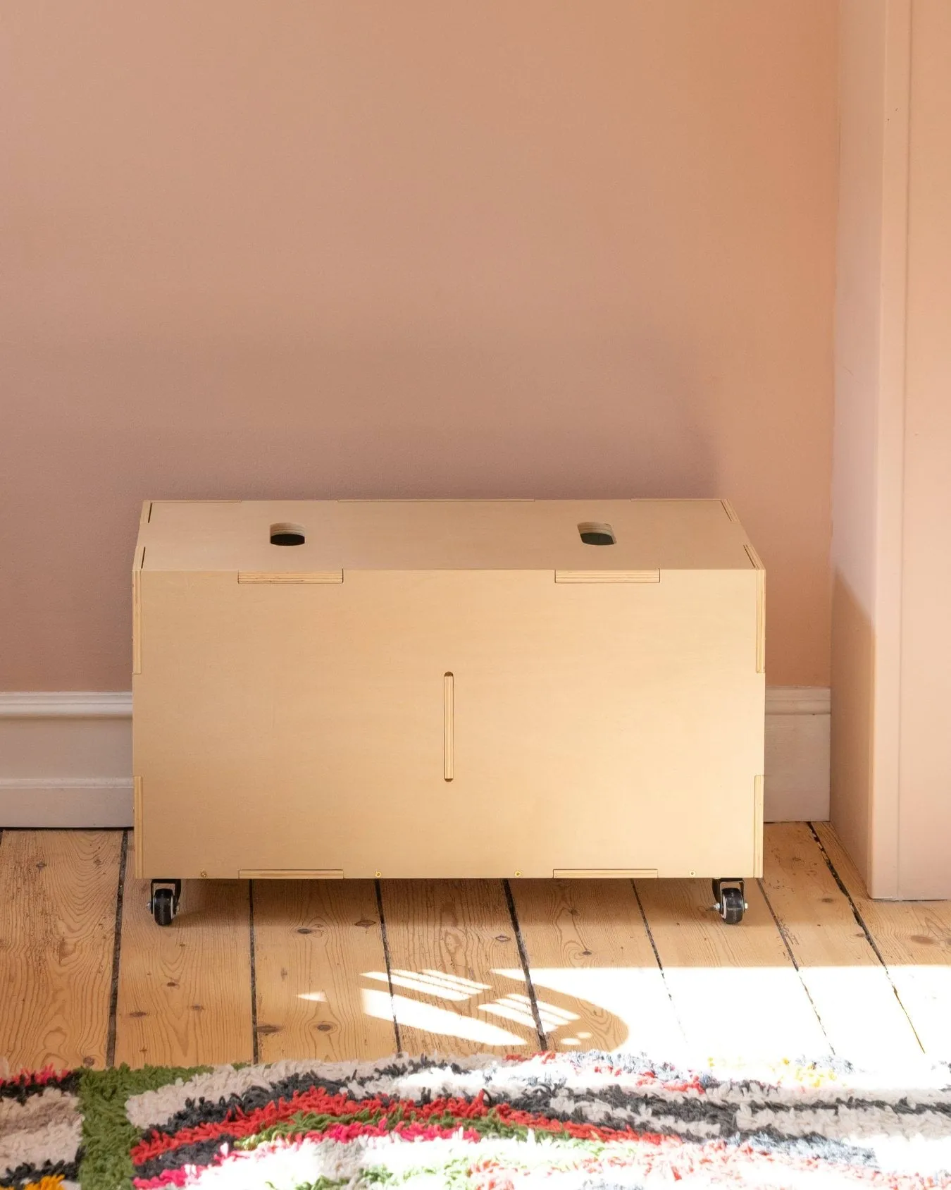 Cube Long storage box, Birch Nofred