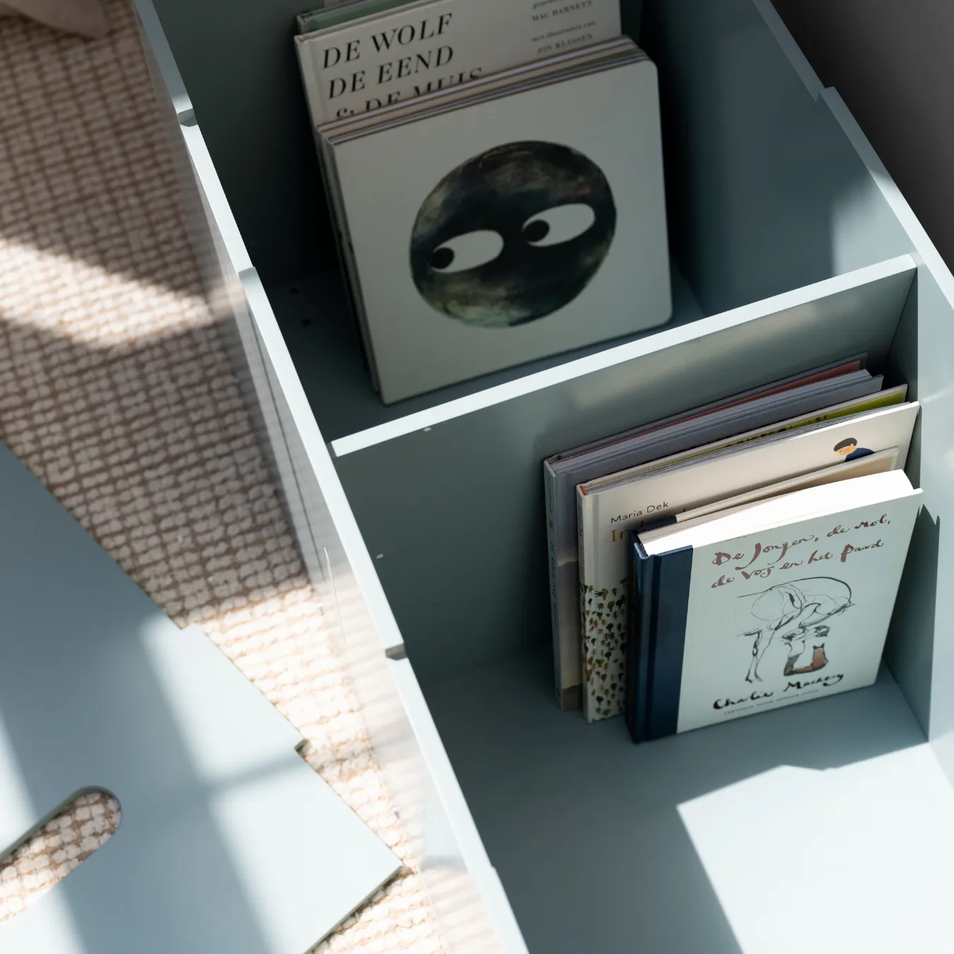 Cube Long storage box, Olive green Nofred