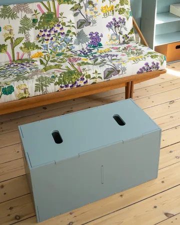Cube Long storage box - Olive green - Nofred
