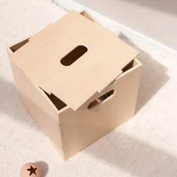 Cube Storage storage box - Birch - Nofred