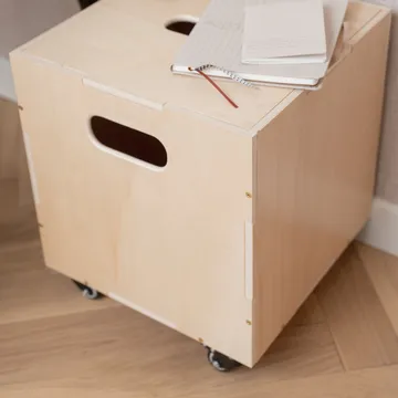 Cube Storage storage box - Birch - Nofred