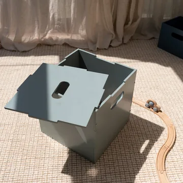 Cube Storage storage box - Olive green - Nofred