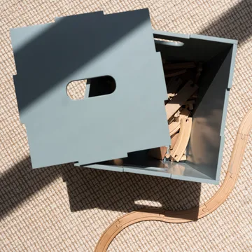 Cube Storage storage box - Olive green - Nofred
