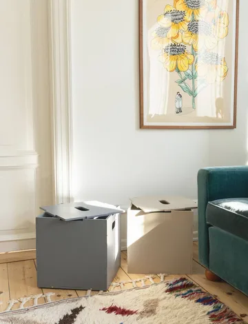 Cube Storage storage box - Olive green - Nofred