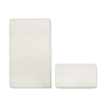 Foam mattress for baby & junior bed 2 parts - White - Nofred