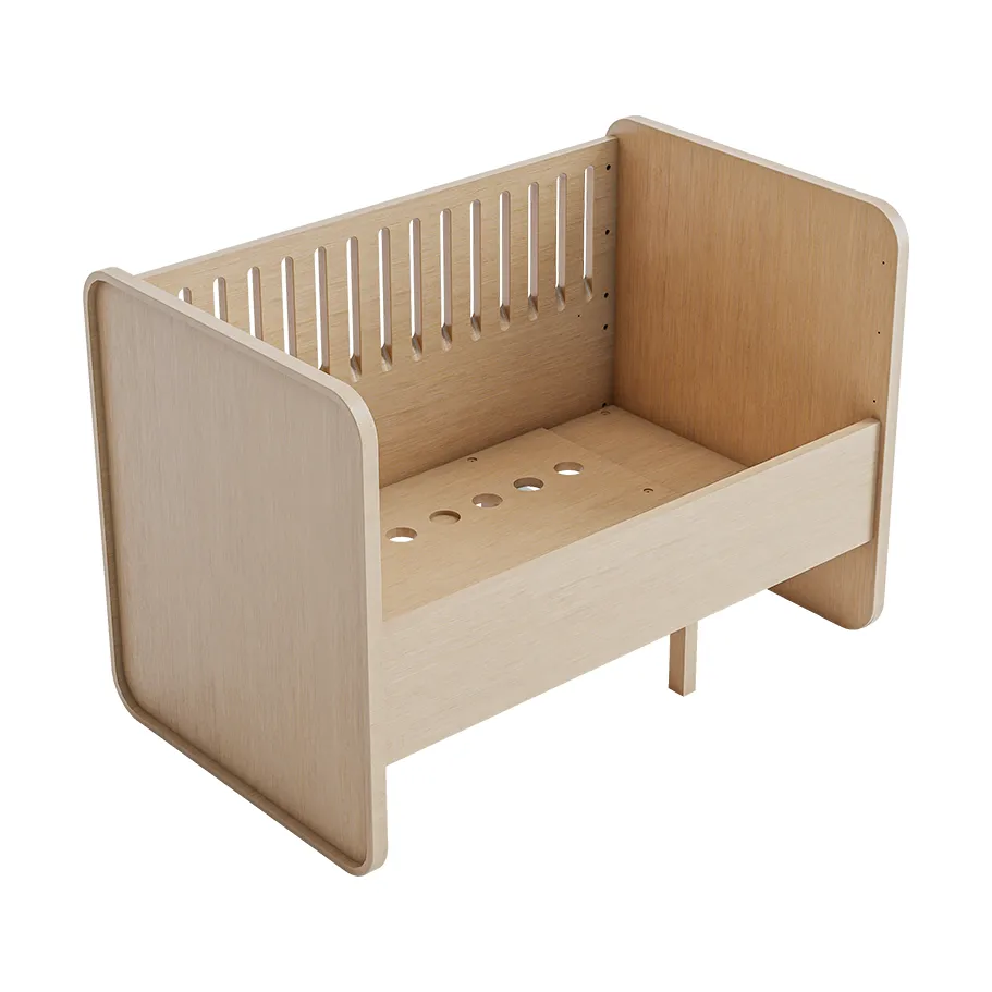 Form baby & junior bed 166x77.5x87 cm, Oak Nofred