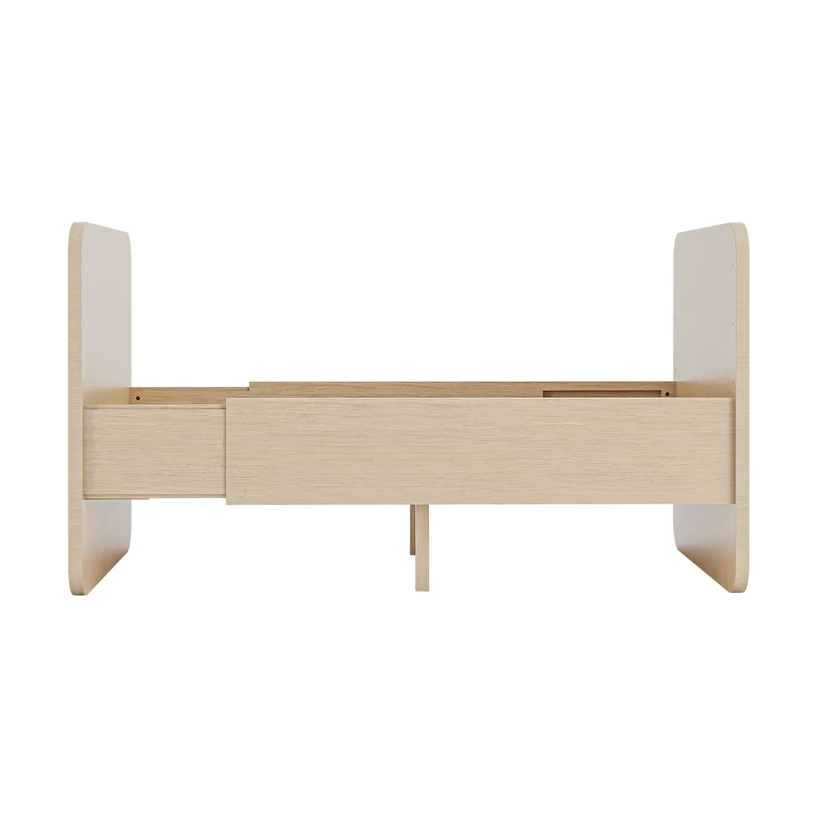 Form baby & junior bed 166x77.5x87 cm, Oak Nofred