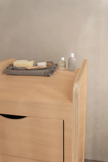 Form changing table 65.4x56x95 cm - Oak - Nofred