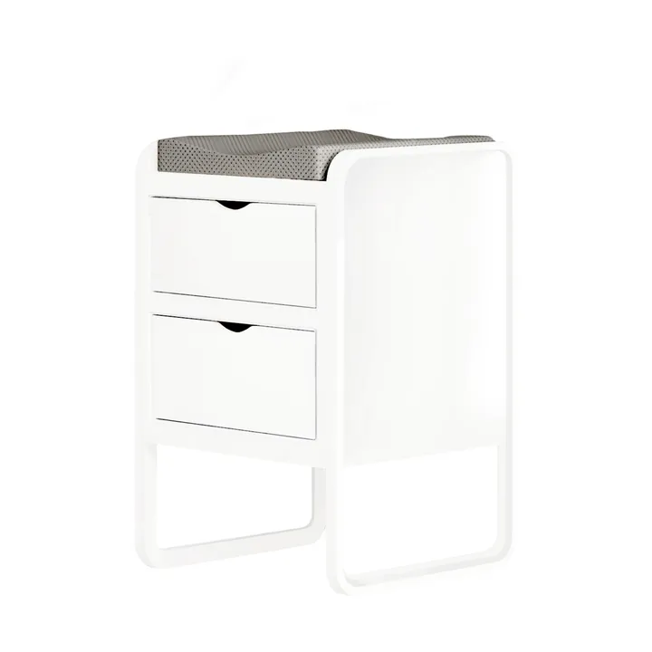 Form changing table 65.4x56x95 cm - White - Nofred