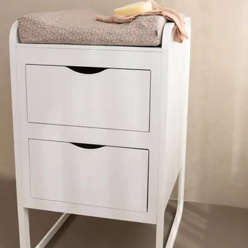 Form changing table 65.4x56x95 cm - White - Nofred