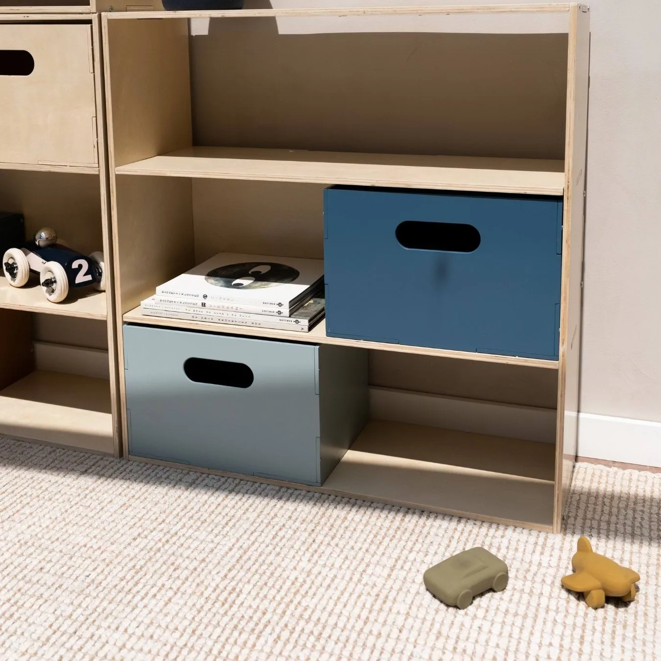 Kiddo Box storage box, Blue Nofred