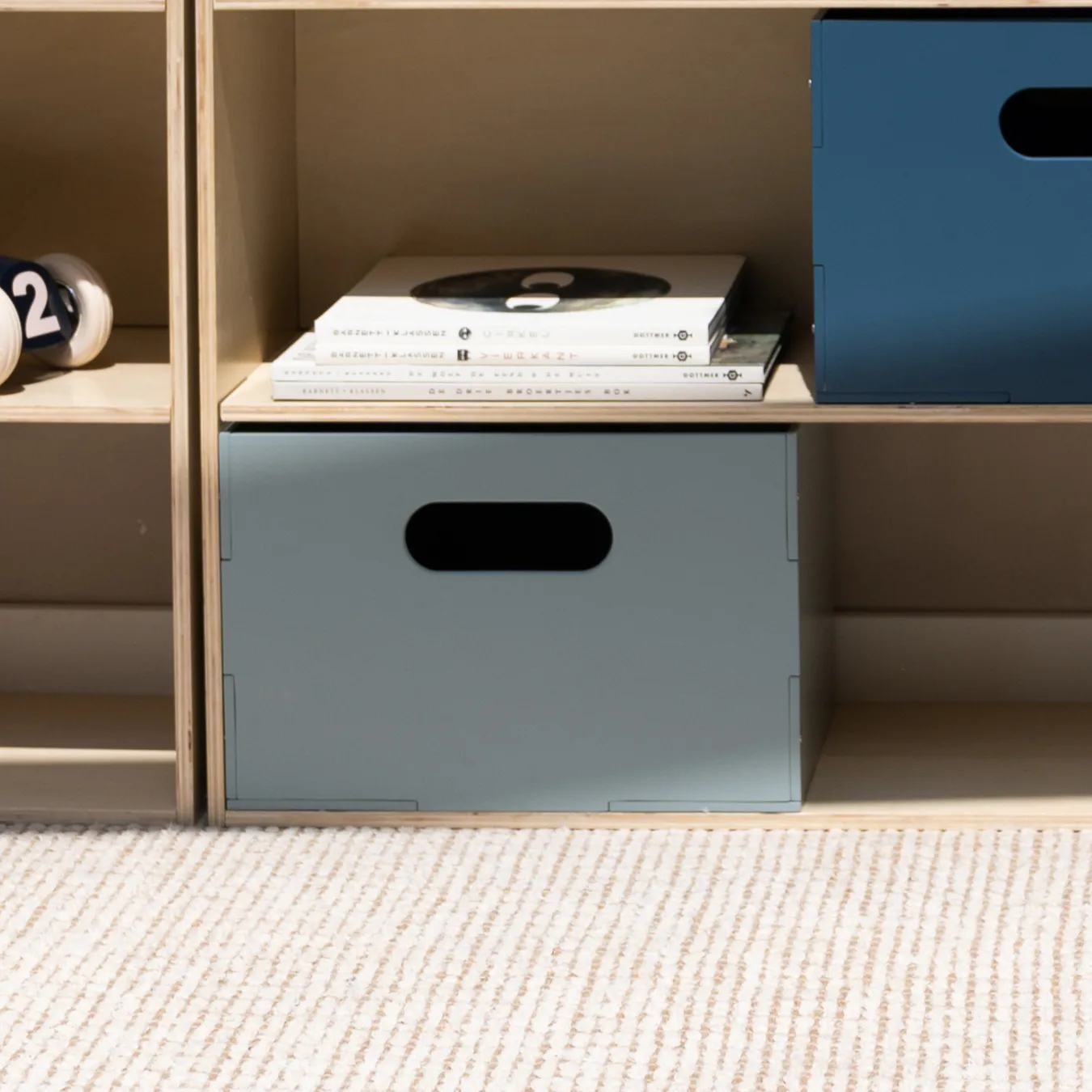 Kiddo Box storage box, Olive green Nofred