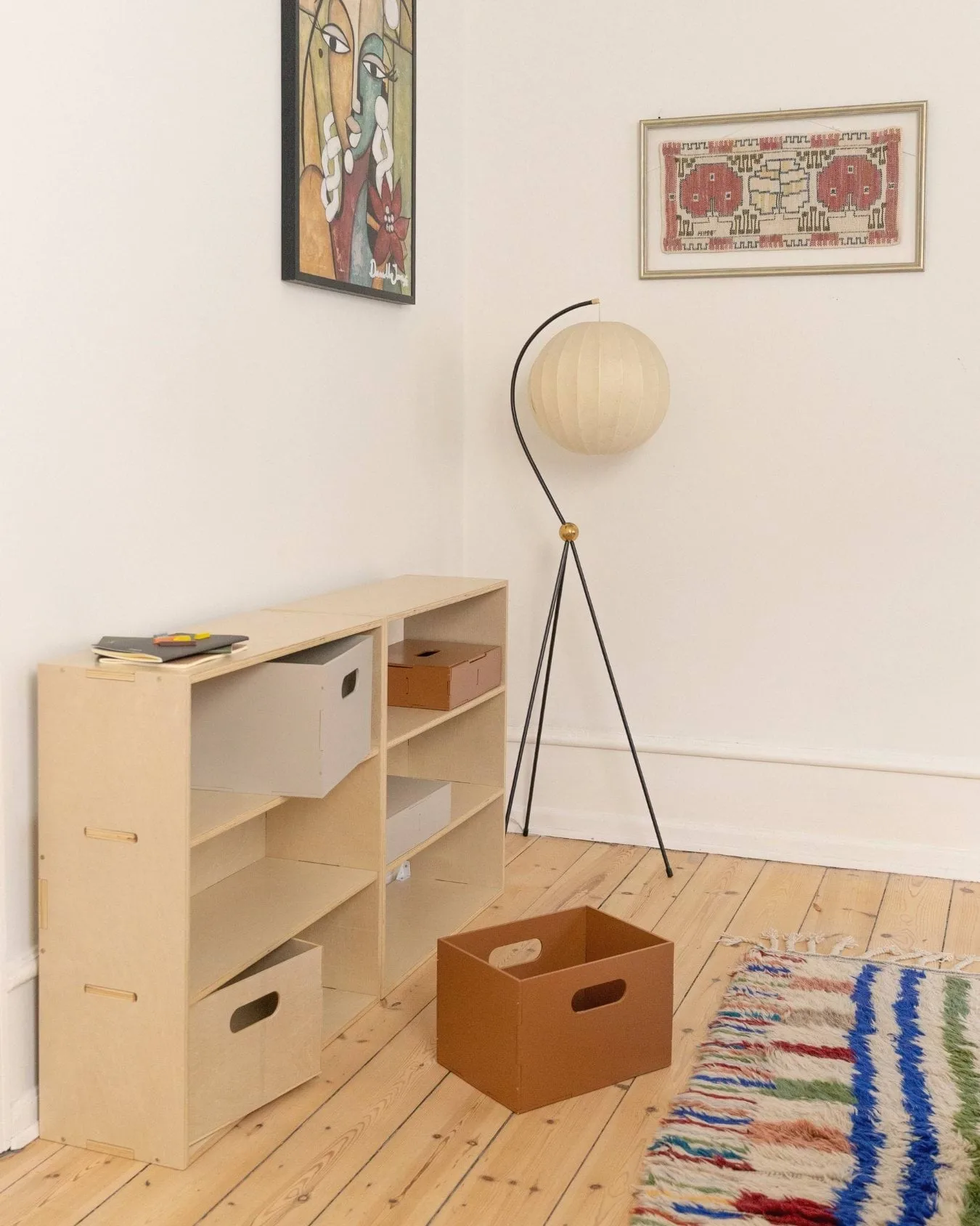 Kiddo Shelving children's shelf, Birch Nofred