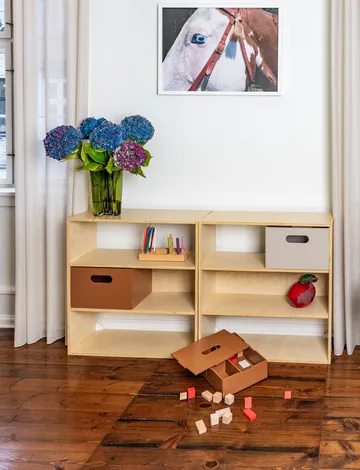 Kiddo Shelving children's shelf - Birch - Nofred