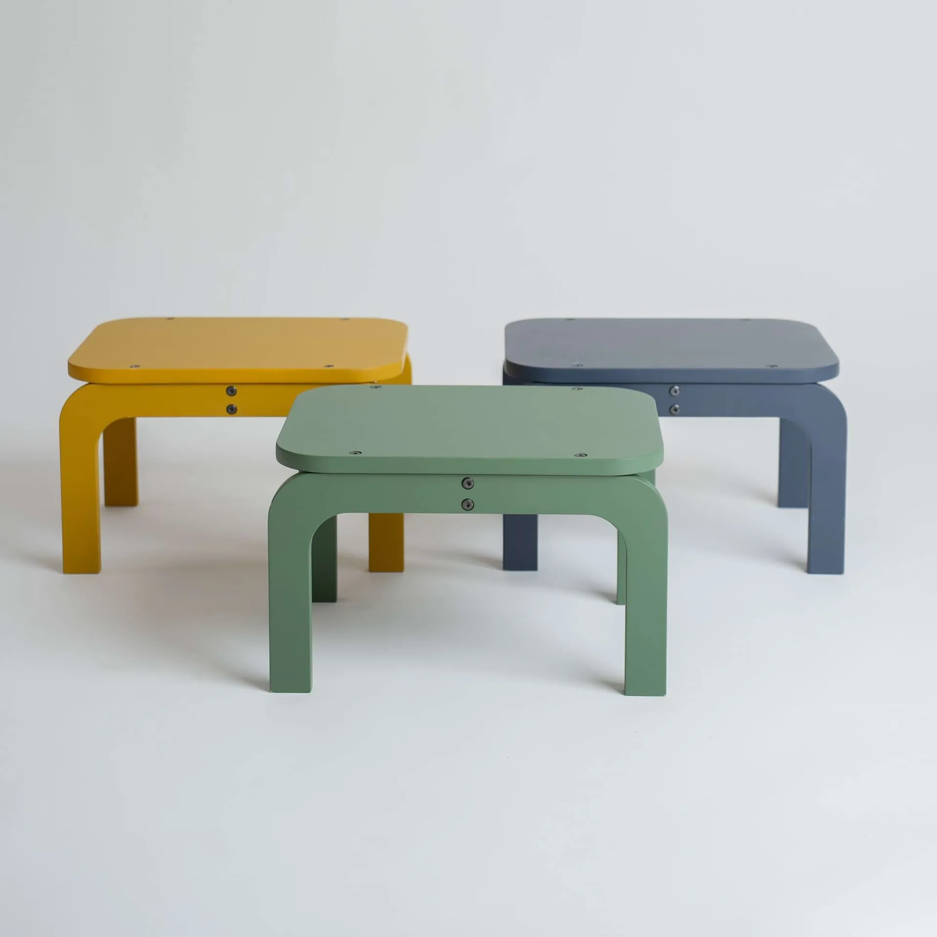 Kiddo Step Seat stool, Blue Nofred