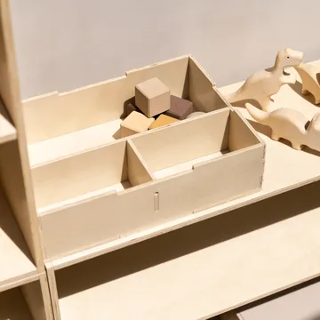 Kiddo Tool Box storage box - Birch - Nofred