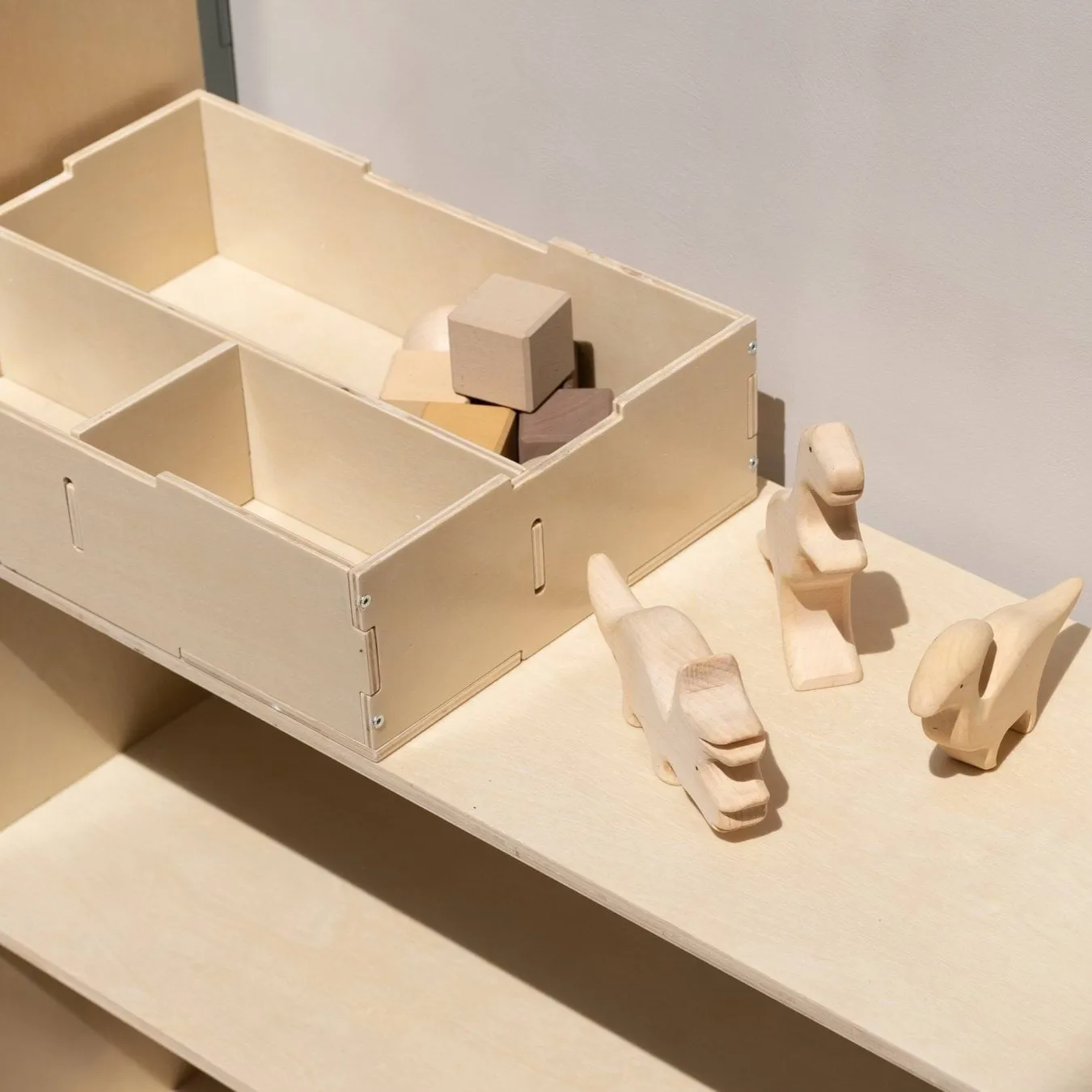 Kiddo Tool Box storage box, Birch Nofred
