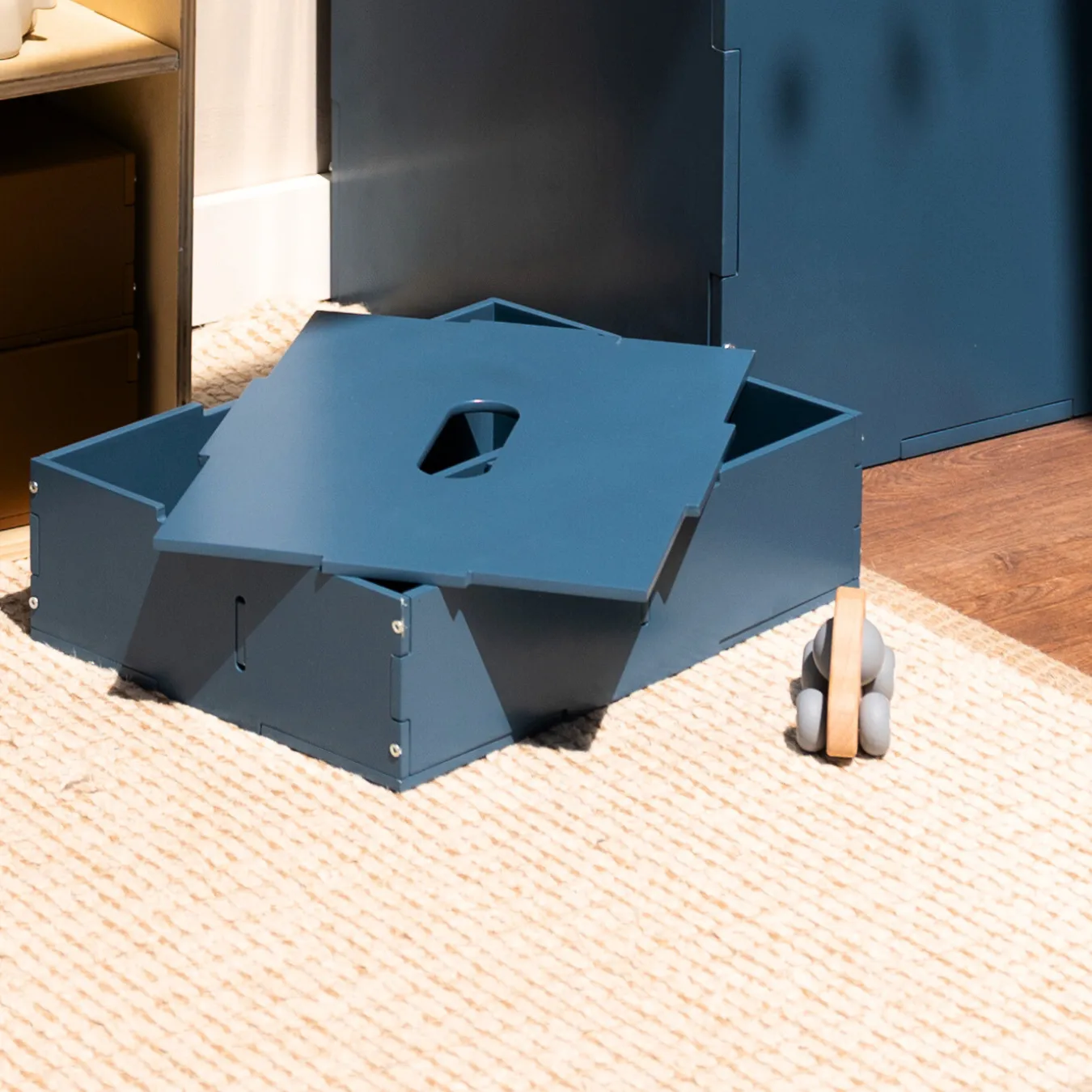 Kiddo Tool Box storage box, Blue Nofred