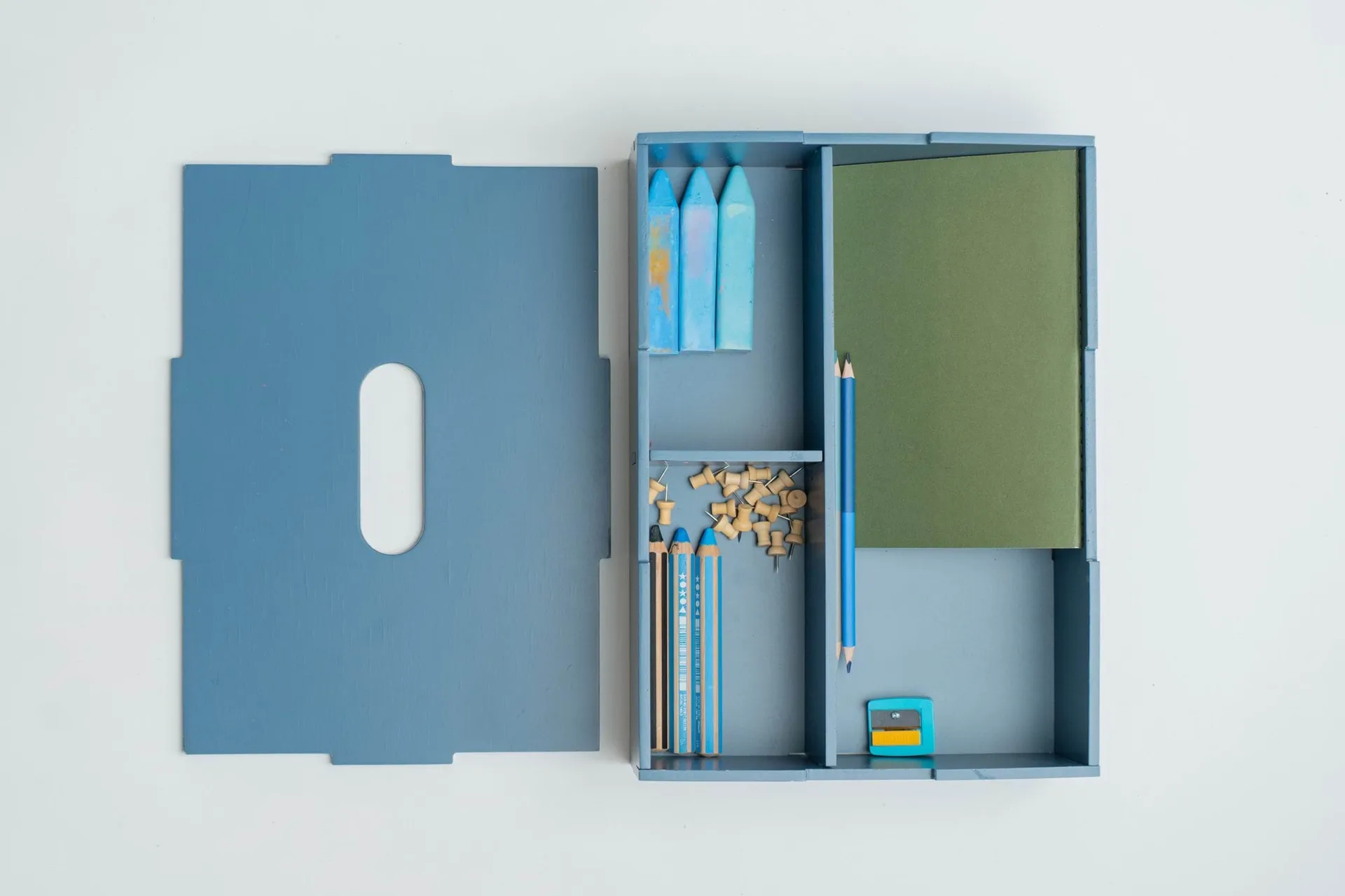 Kiddo Tool Box storage box, Blue Nofred