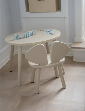 Mouse Chair children's chair - Beige - Nofred