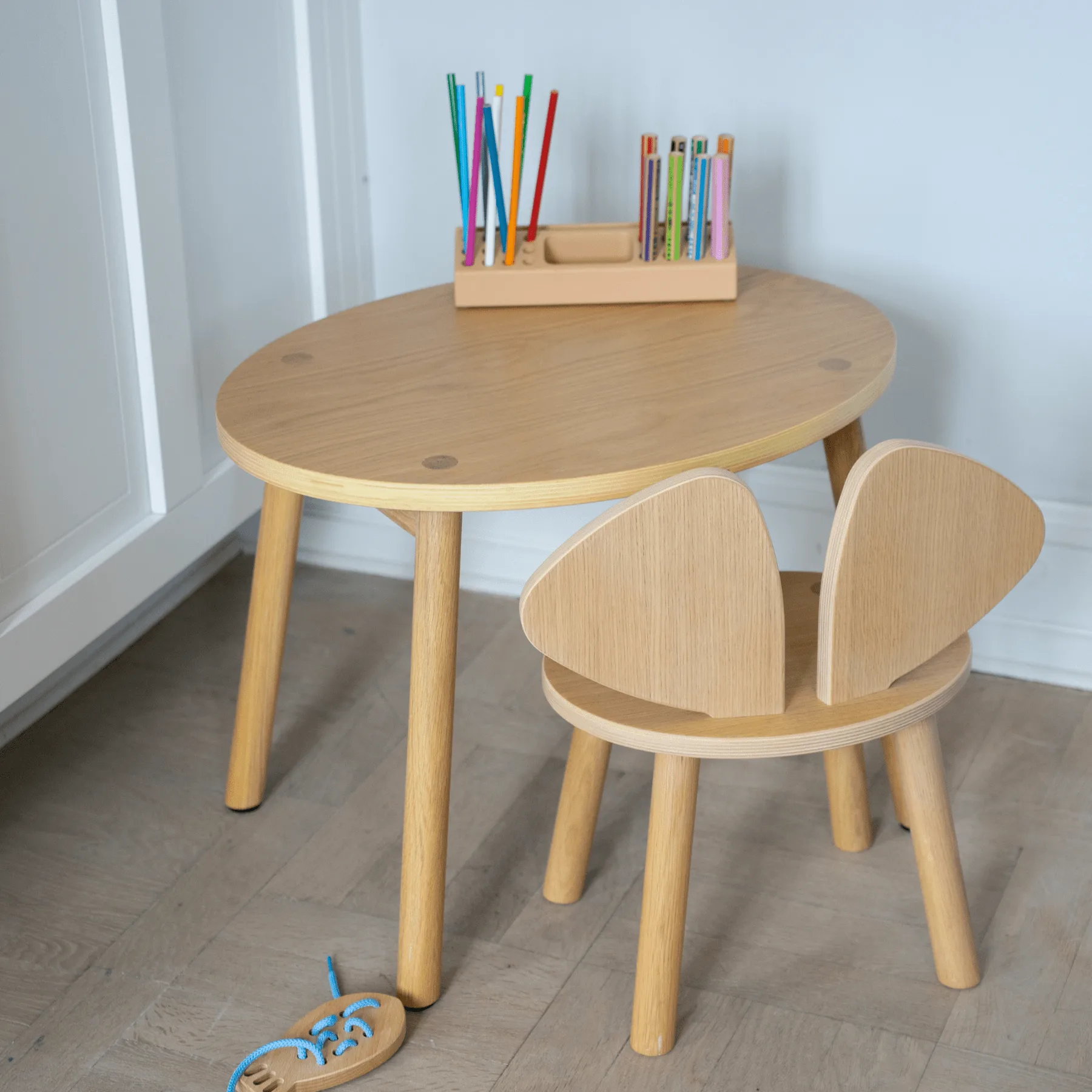 Mouse Chair children's chair, Oak Nofred