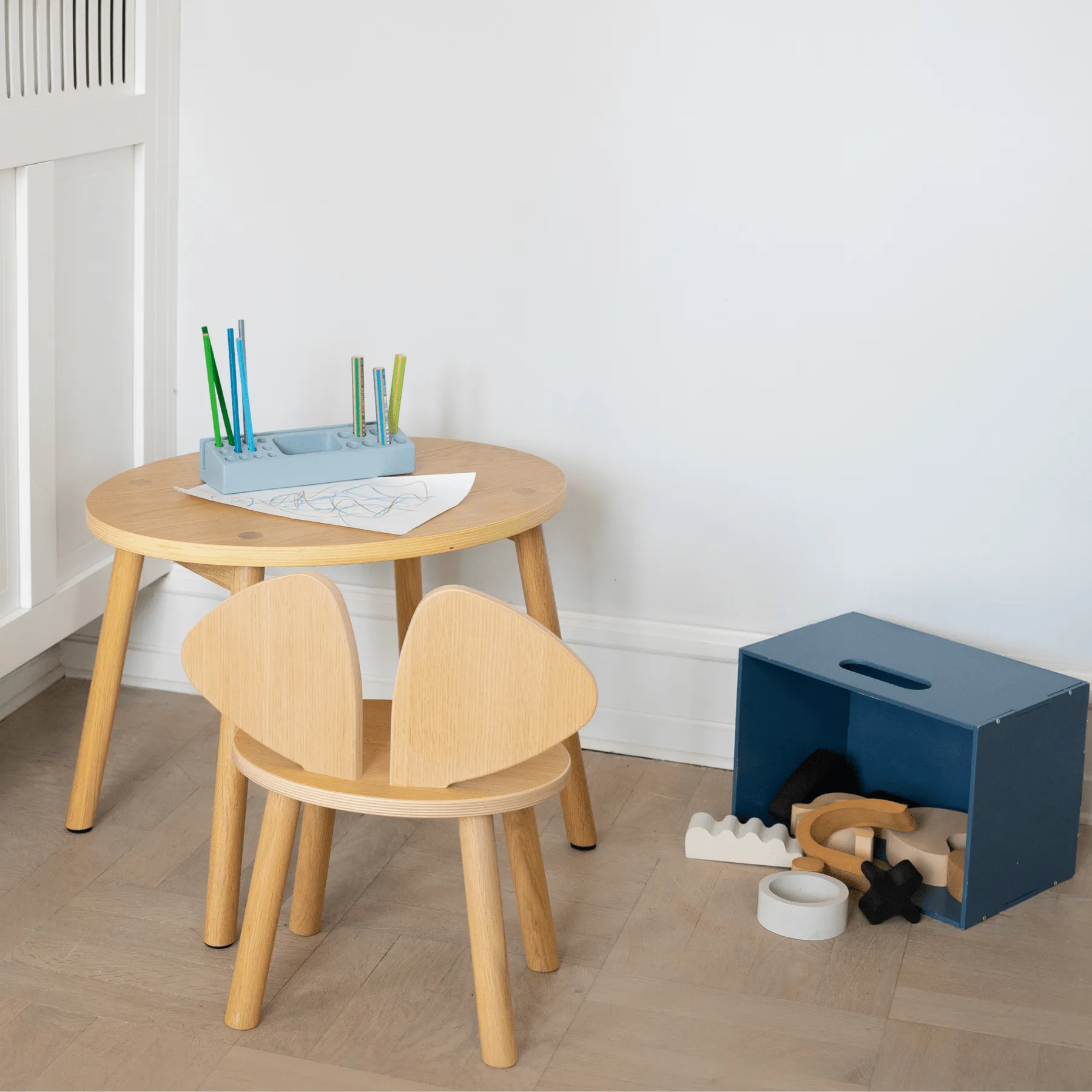 Mouse Chair children's chair, Oak Nofred