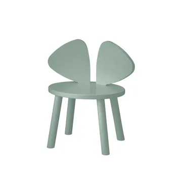 Mouse Chair children's chair - Olive green - Nofred