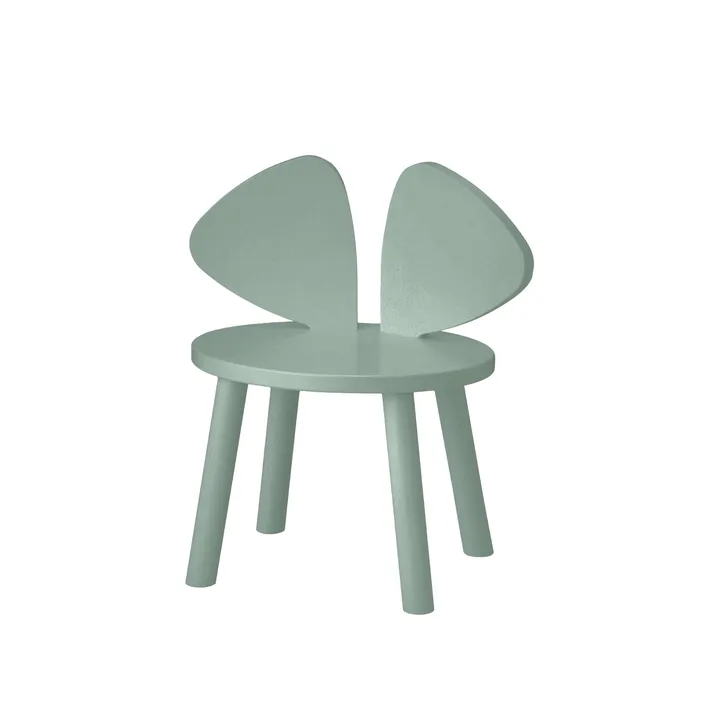 Mouse Chair children's chair - Olive green - Nofred