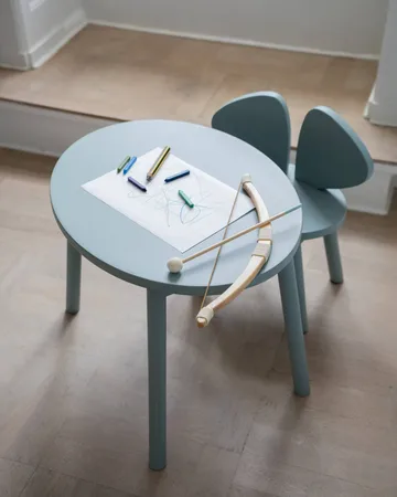 Mouse Chair children's chair - Olive green - Nofred