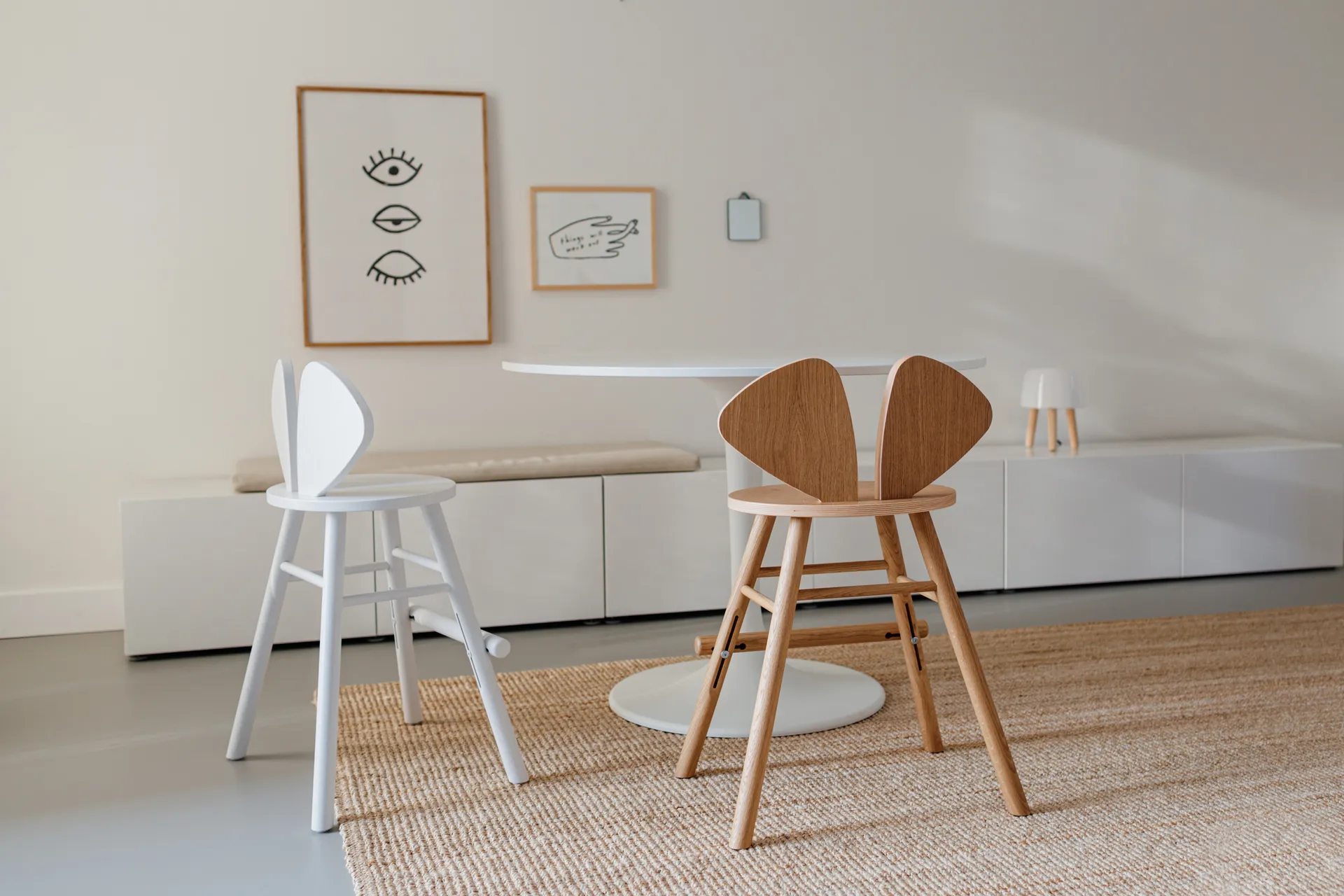 Mouse Chair Junior chair, Oak Nofred