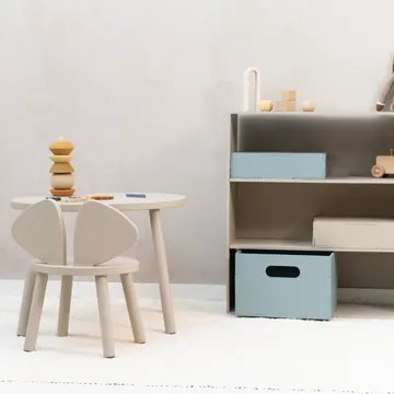 Mouse set children's chair + table - Beige - Nofred