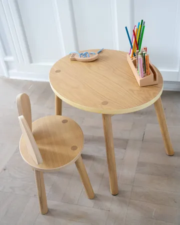 Mouse Table children's table - Oak - Nofred