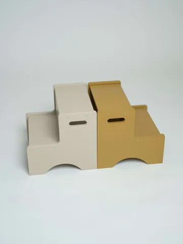 Step Up children's stool - Beige - Nofred