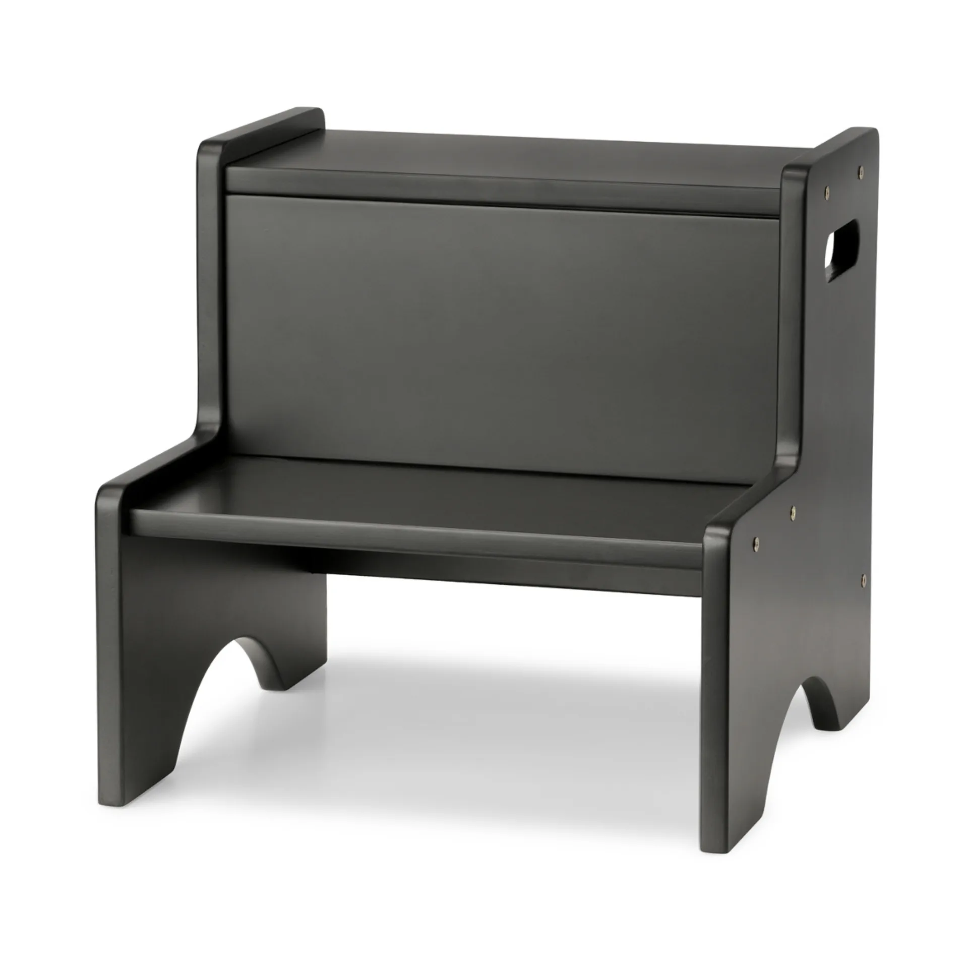 Step Up children's stool, Black Nofred