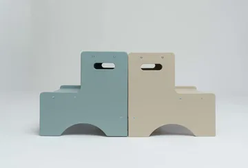 Step Up children's stool - Olive green - Nofred