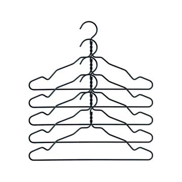 Alu hanger 5-pack - black - Nomess Copenhagen