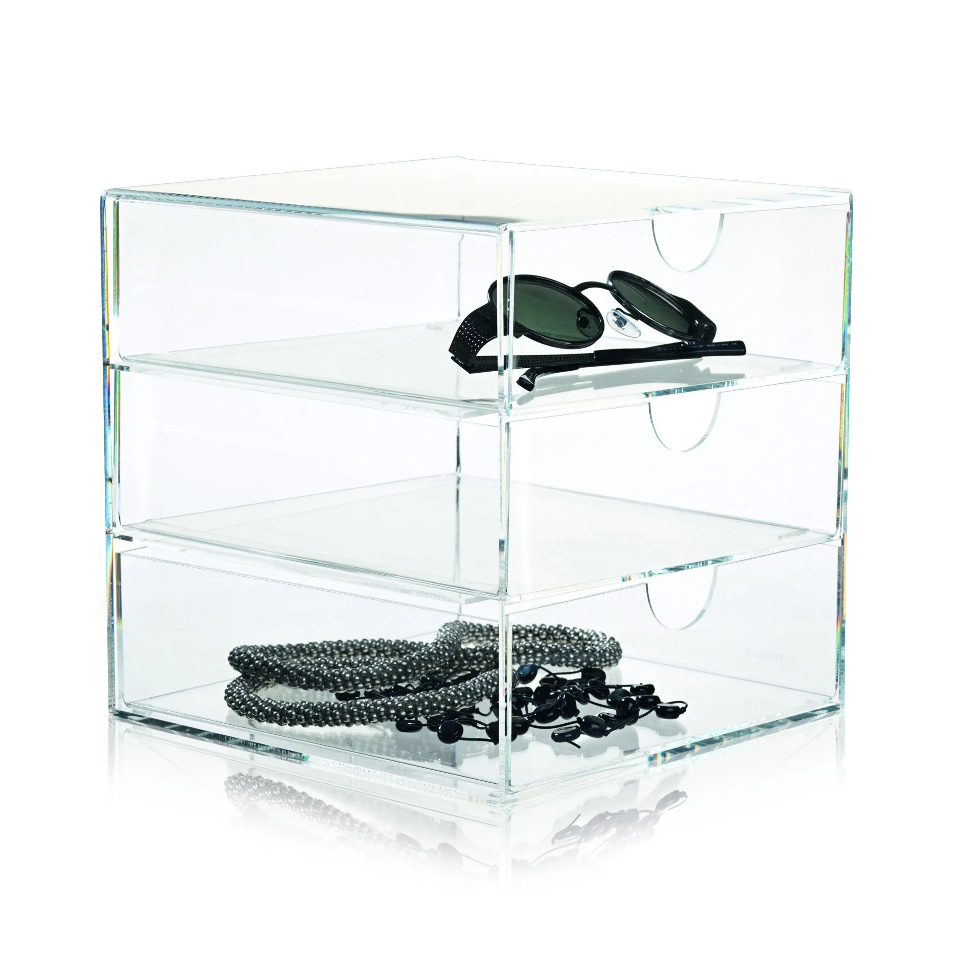 Nomess clear 3-box, clear Nomess Copenhagen