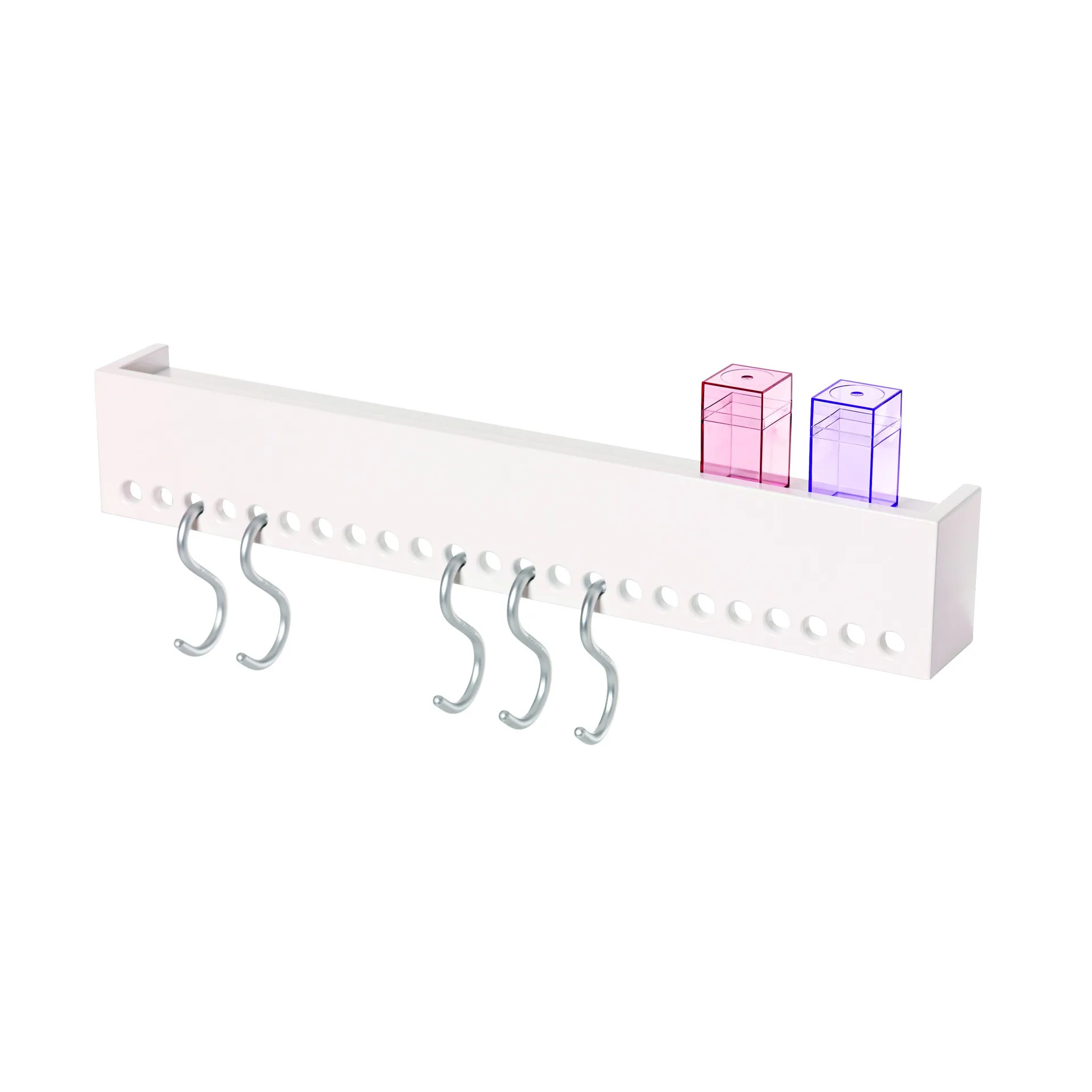 So-Hooked wall shelf, white Nomess Copenhagen