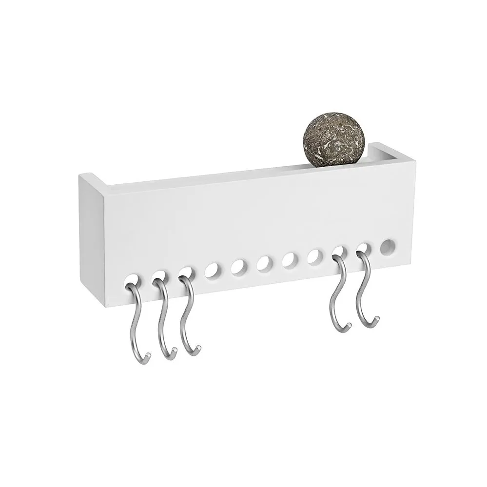 Soo-Hooked shelf mini, white Nomess Copenhagen