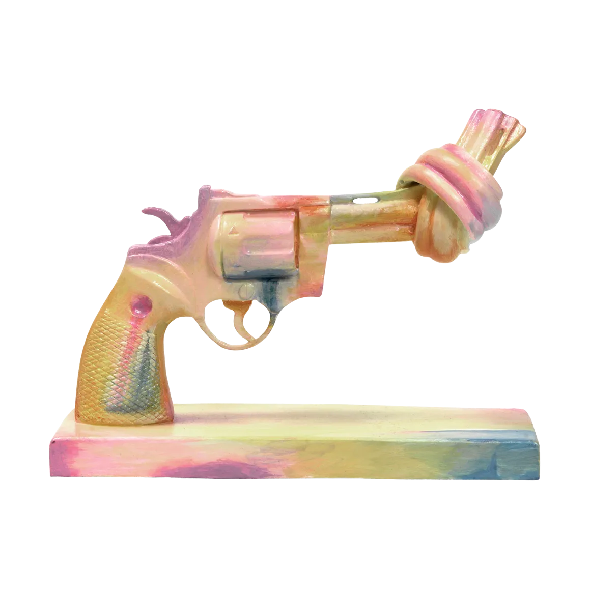Acne for Peace sculpture 40 cm, Multi Non Violence