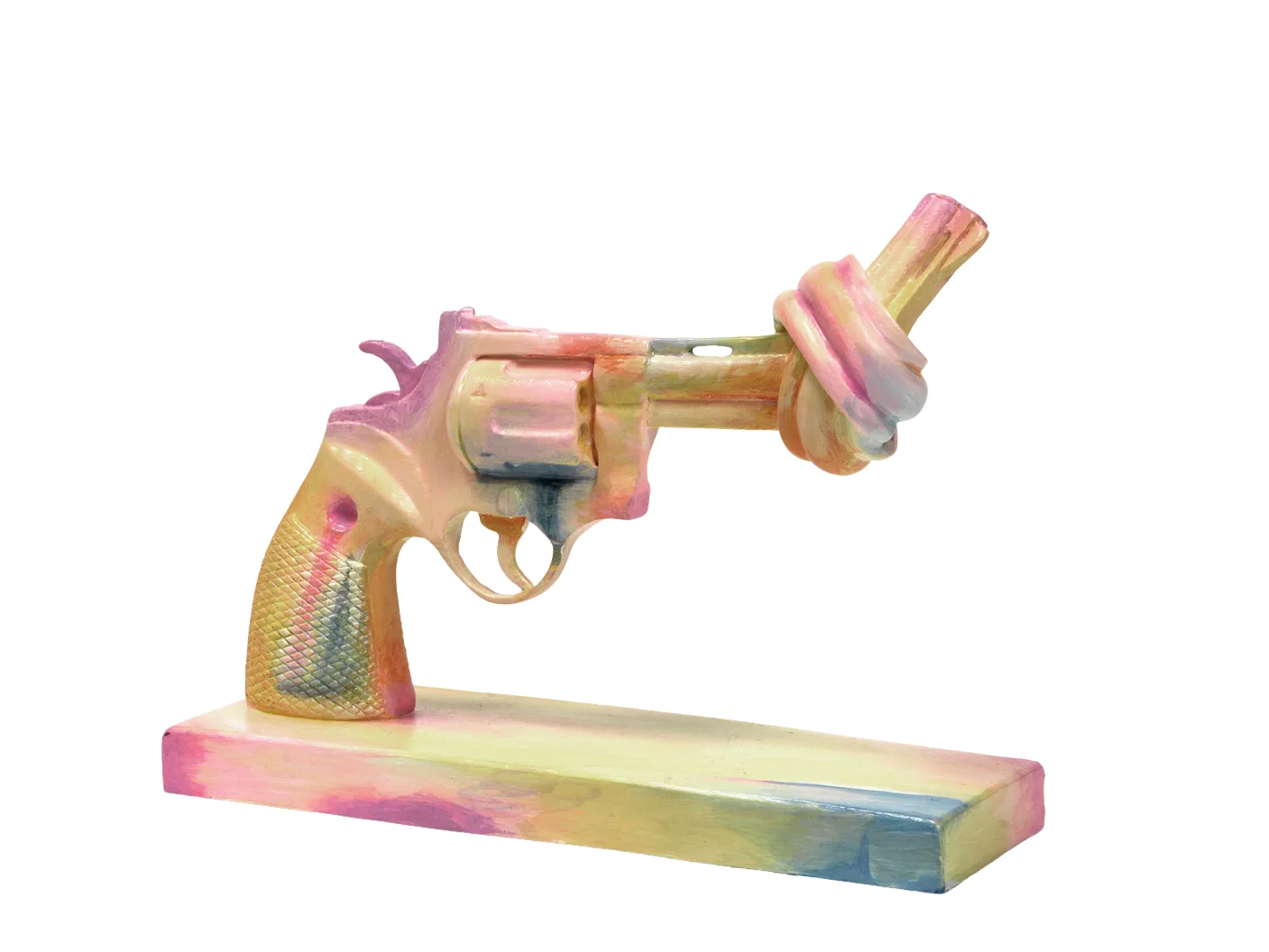 Acne for Peace sculpture 40 cm, Multi Non Violence