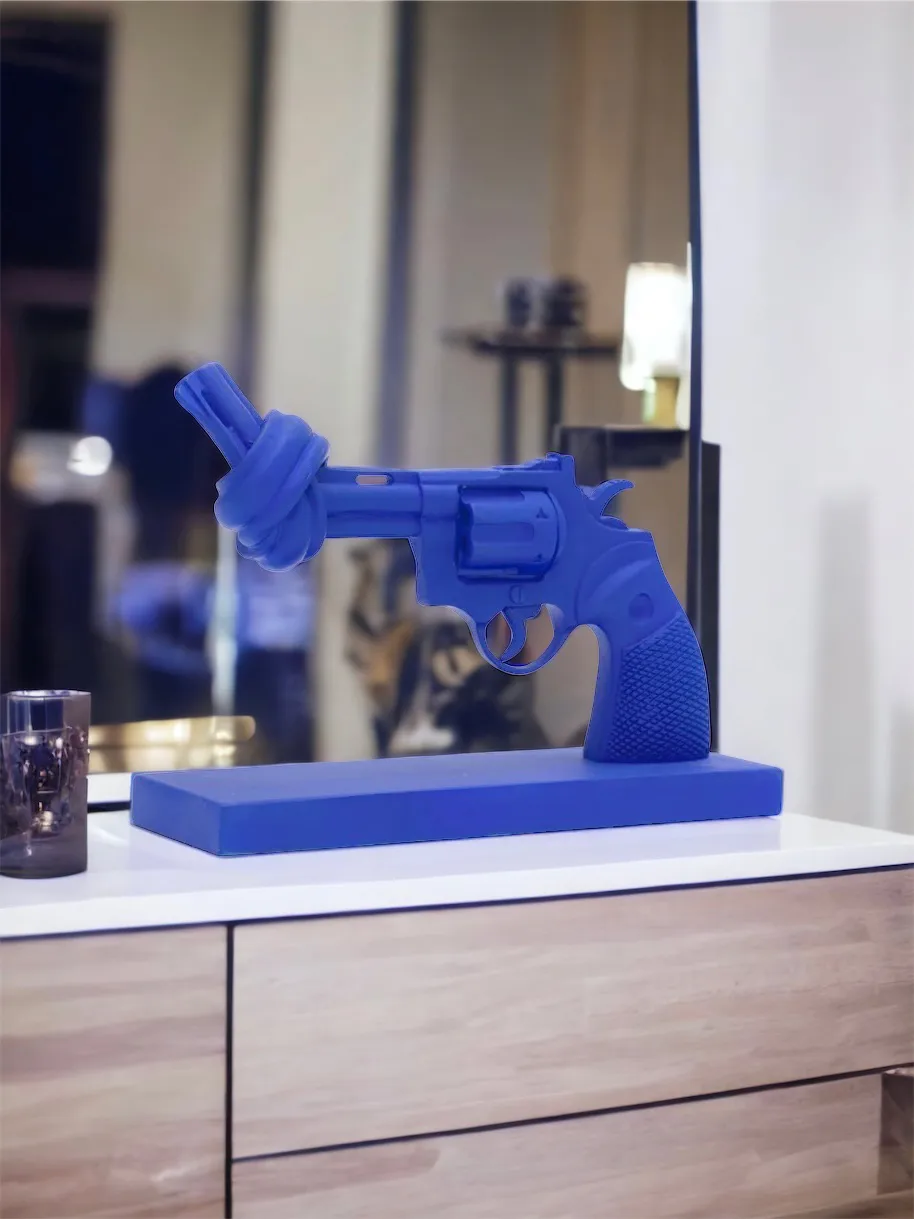 Cobalt blue 30 cm, Blue Non Violence