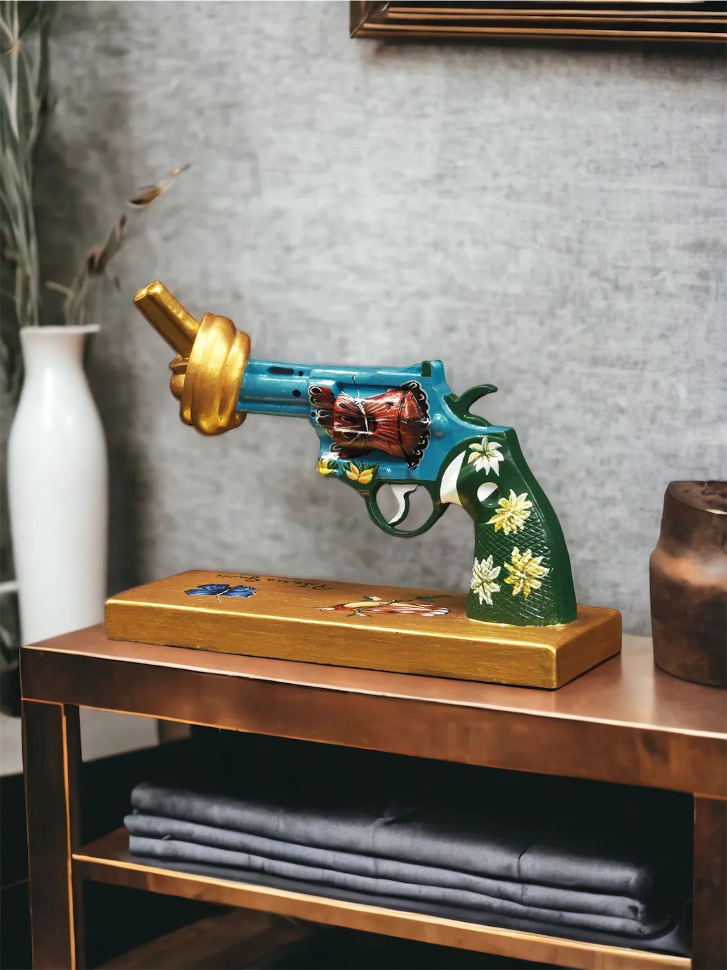 P Gucci for Peace decoration 19 cm, Multi Non Violence