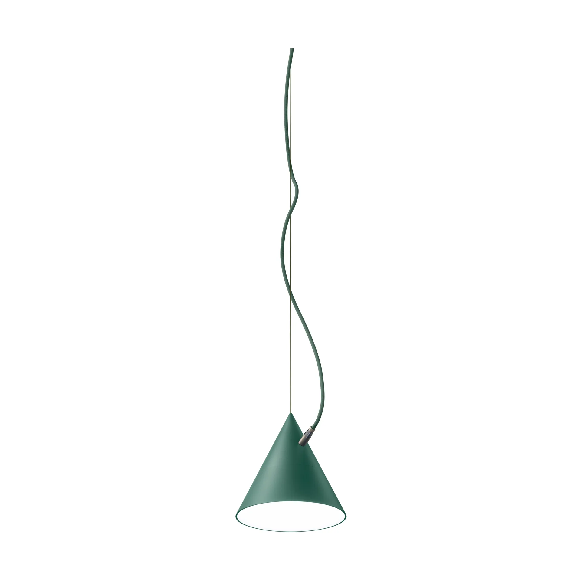 Castor pendant 20 cm, British racing green-dark green-brass Noon