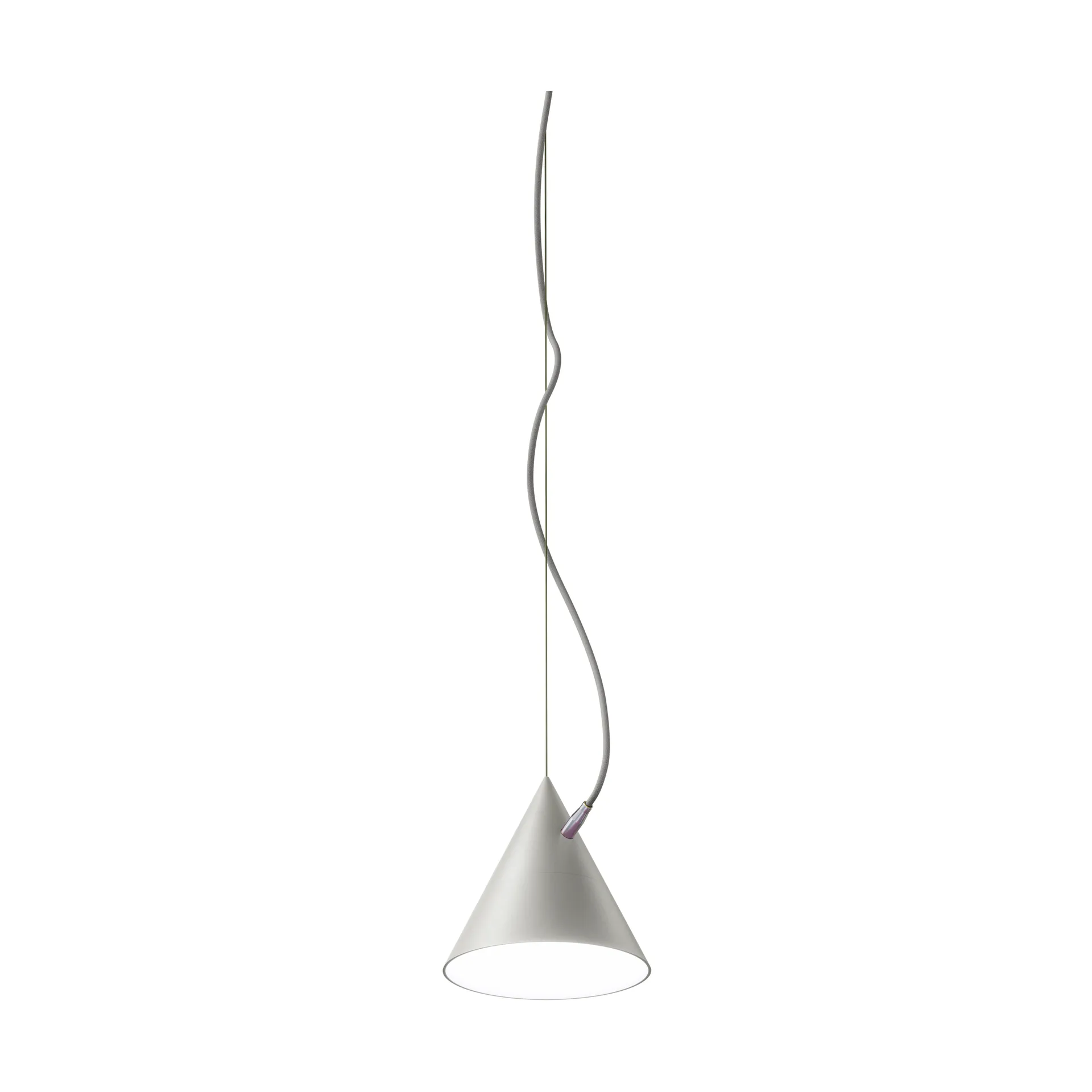 Castor pendant 20 cm, Gray-light gray-silver Noon