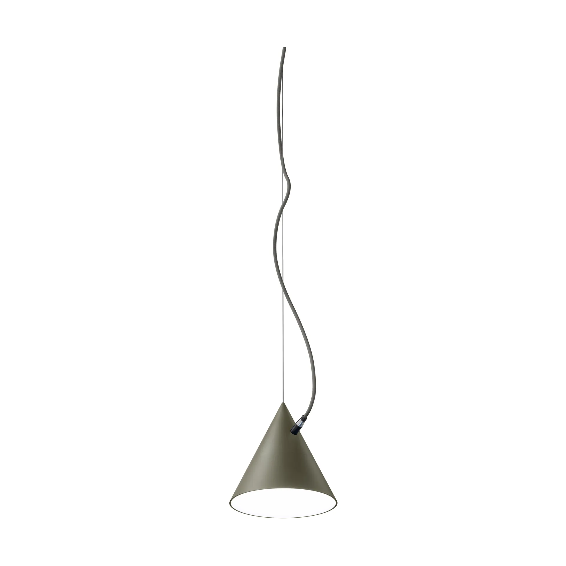 Castor pendant 20 cm, Olive gray-dark gray-black Noon
