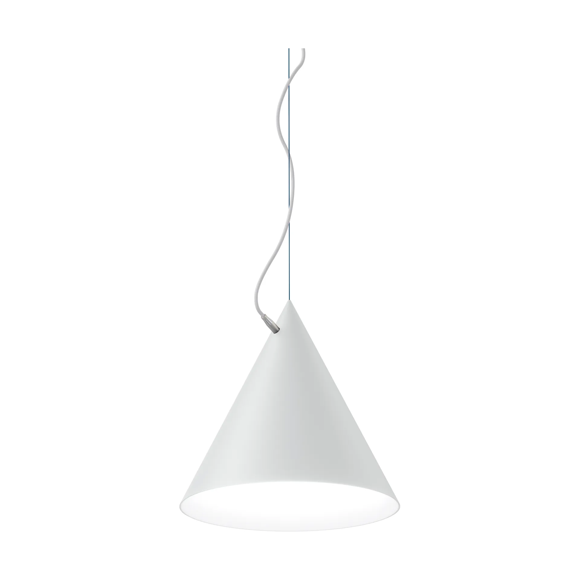Castor pendant 40 cm, White-white-silver Noon