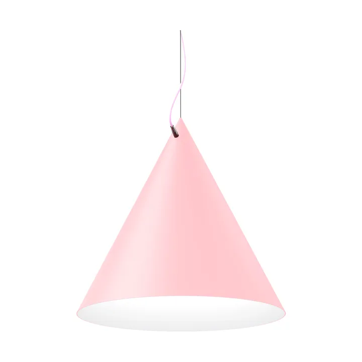 Castor pendant 60 cm - Pink-pink-silver - Noon